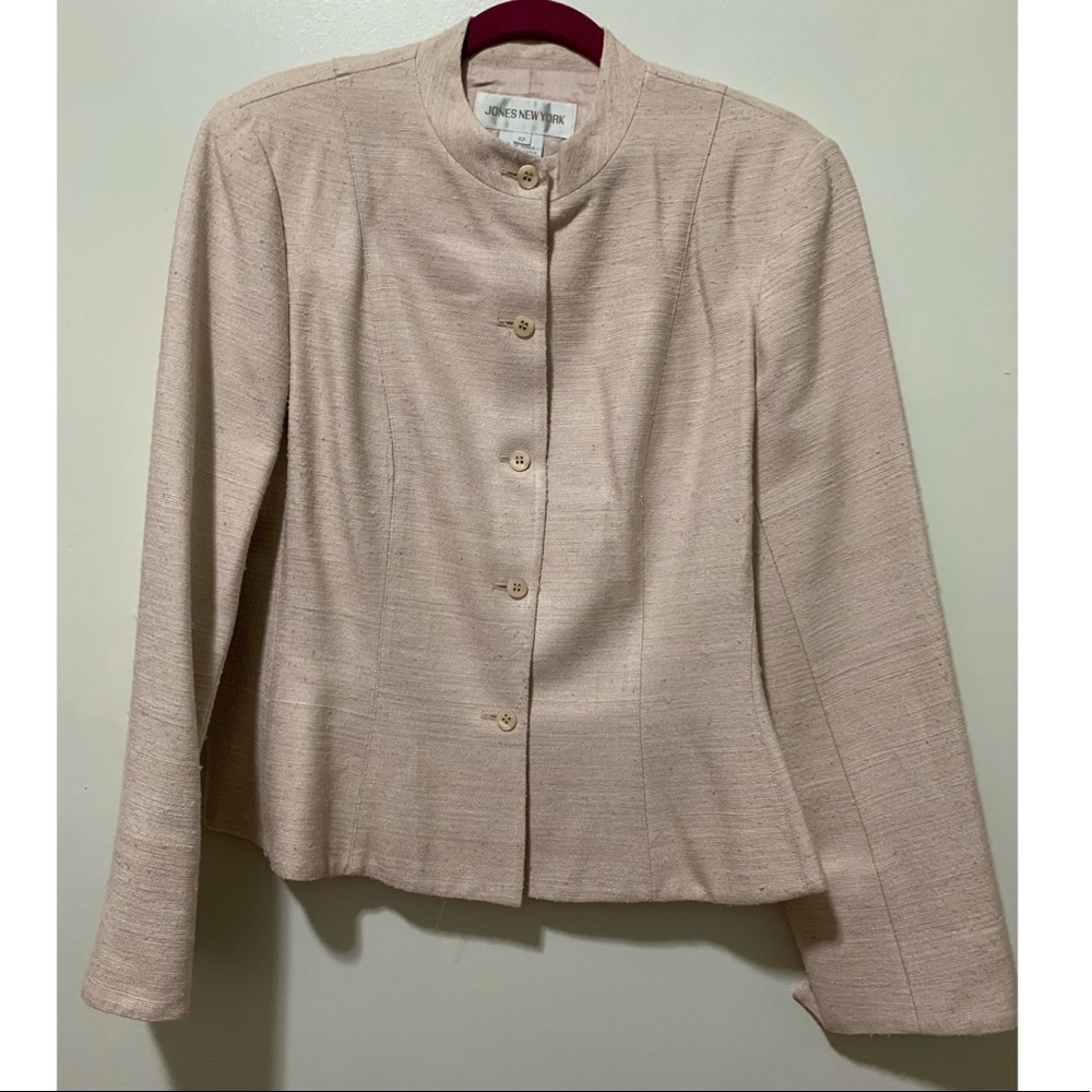 Blush Pink Spring Suiting Blazer